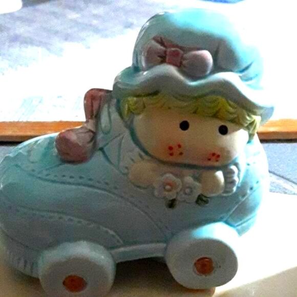 Ceramic vintage ‎ Car Banks Pink ,Blue $ 10 Each - Picture 4 of 8